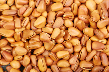 Fried pine nuts