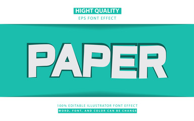 Editable Illustrator text effect and style