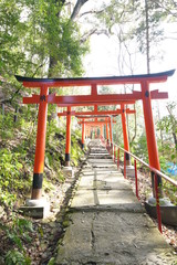 京都の神社の風景