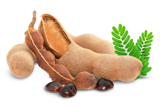 Tamarind isolated on a white background