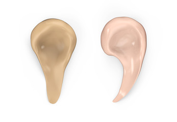 drop of foundation