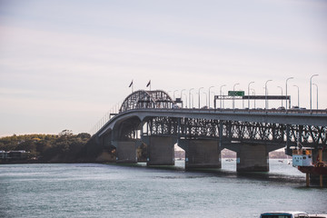 Auckland, harbour bridge, new zealand