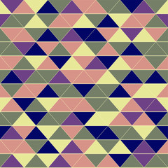 Fototapeta na wymiar color geometric pattern, stylish background in retro style, rainbow triangular pattern, gradient color transition