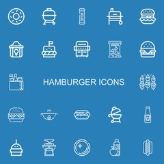 Editable 22 hamburger icons for web and mobile