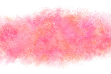 ピンク アブストラクト 春 水彩 背景