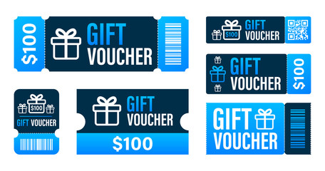 Promo code. Vector Gift Voucher with Coupon Code. Premium eGift Card Background for E-commerce, Online Shopping. Marketing. Vector stock illustration. - obrazy, fototapety, plakaty