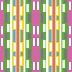 Abstract seamless colourful pattern geometric backgrounds vector design