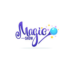 Magic Show, letteing composition for your logo, emblem, invitation - 327286324