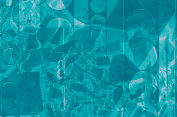 abstract turquoise, celadon and aquamarine colors background for design