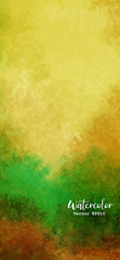 Abstract colorful watercolor texture hand drawing graphic design vector EPS10 illustration.