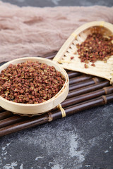 A pile of dried pepper