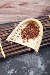 A pile of dried pepper