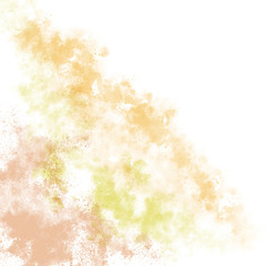 Digitally created abstract watercolour in pastel colours for use as background