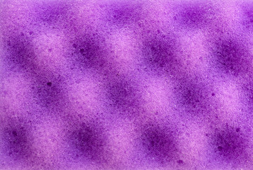 Texture of kitchen sponge. Close up.