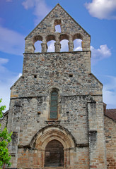 Fototapeta na wymiar Beaulieu sur Dordogne. Chapelle des pénitents, Corrèze. Nouvelle Aquitaine