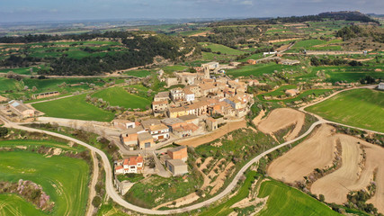 Fototapeta na wymiar Montolíu de Cervera - Montoliu de Segarra - La Segarra - Lleida- Catalunya - Spain