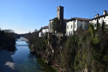Fototapeta na wymiar Cividale del Friuli - ponte del diavolo