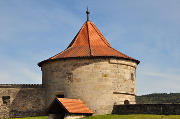 Fototapeta na wymiar Festung Rosenberg in Kronach