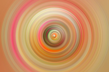Abstract round background. Circles from the center point. Image of diverging circles. Rotation that creates circles.