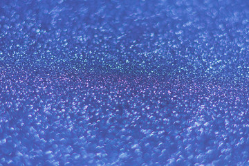 Blue shiny background with sparkles. Abstract holiday background