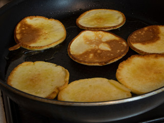 Homemade pancakes