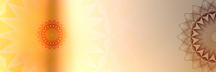 Colorful background with mandala element. Vintage decorative elements. Islam, Arabic, Indian, Ottoman motifs.