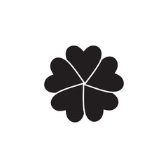 Fototapeta na wymiar sakura flower icon logo vector