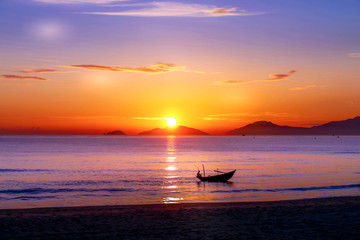 Breaking Dawn on Eastern Sea