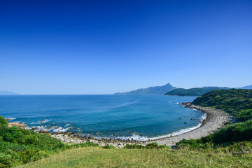 Sea bay Landscape at Grass-Island of HongKong