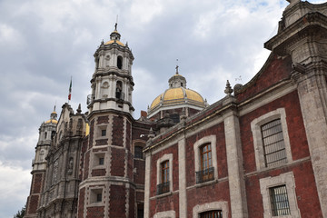 Fototapeta na wymiar Cathédrale de la Guadalupe à Mexico, Mexique