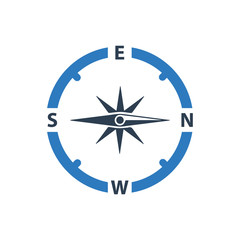 Direction Compass Icon