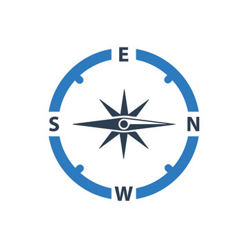 Direction Compass Icon