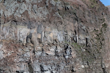 Vesuvio - Particolare geologico del cratere