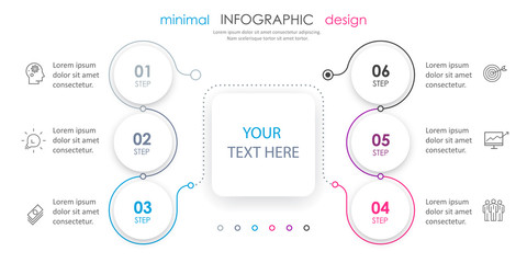 Vector infographic template