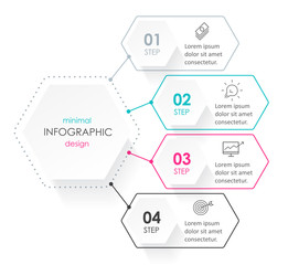 Vector infographic template