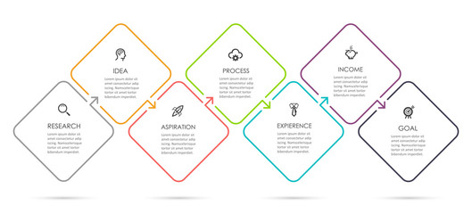 Vector infographic template