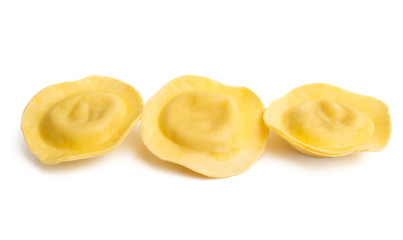 italian ravioli isolated
