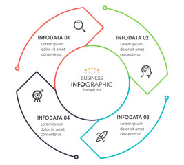 Vector infographic template
