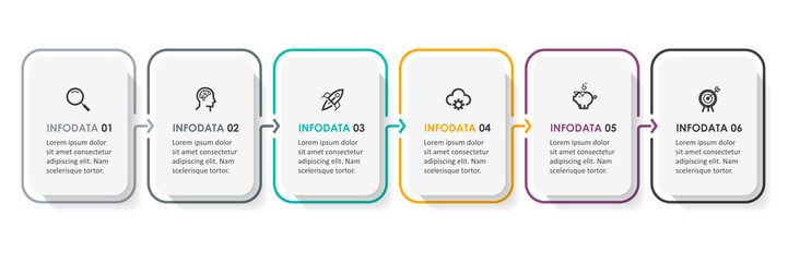 Vector infographic template