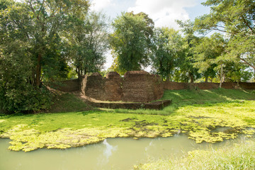 THAILAND KAMPHAENG PHET CITY WALL CHANNEL