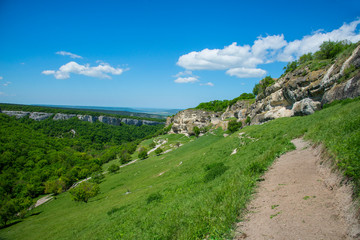Fototapeta na wymiar Beautiful summer landscape in Crimea