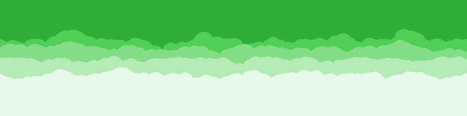 Abstract Color Clouds Sky Generative Art background illustration