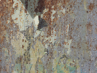 rusted steel billboard texture background