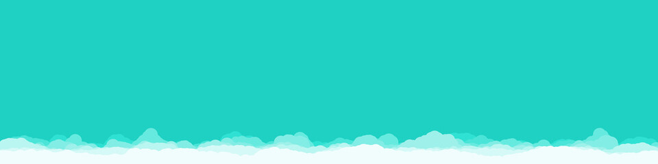 Abstract Color Clouds Sky Generative Art background illustration