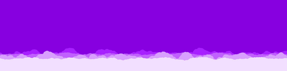 Abstract Color Clouds Sky Generative Art background illustration