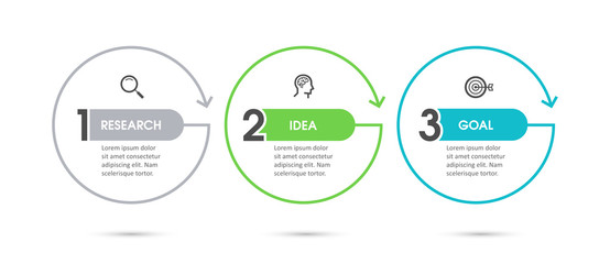 Vector infographic template
