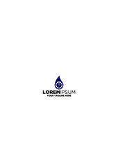 Fototapeta premium Oil Drilling Logo