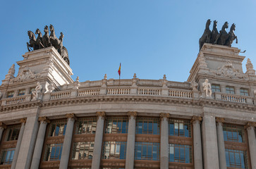 Fototapeta na wymiar View of Madrid