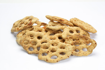 Kuih Cincin rice flower brown sugar sweet cracker snacks