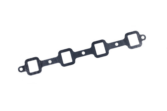 car manifold gasket paronite inline auto parts on white background